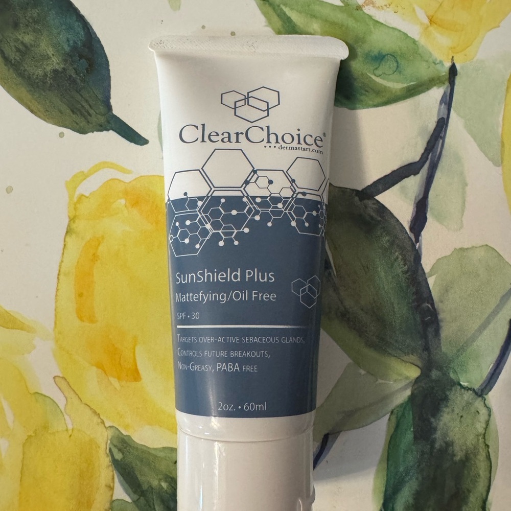 SunShield Plus SPF 30 - Blue and White